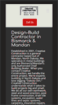 Mobile Screenshot of creativeconstructionllc.net